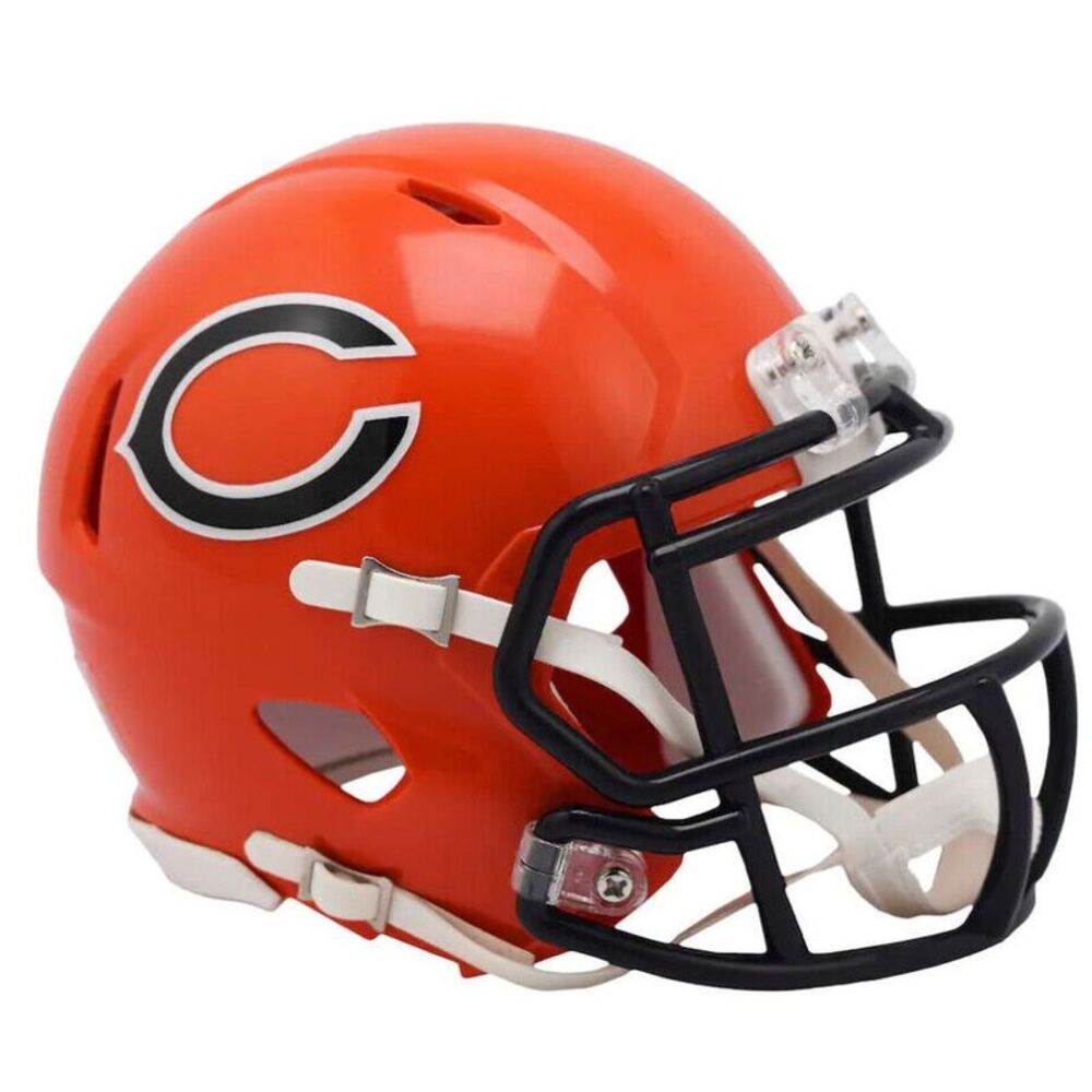 Chicago Bears (2022) Alternate Riddell Speed Mini Helmet